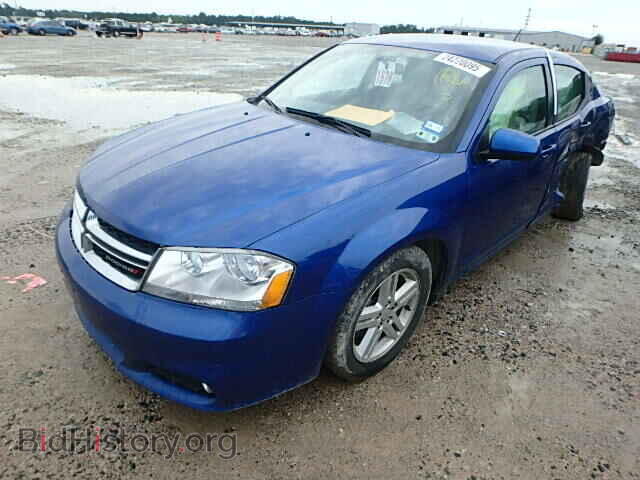 2013 DODGE AVENGER - VIN: 1C3CDZCG8DN682184 - Фото 2