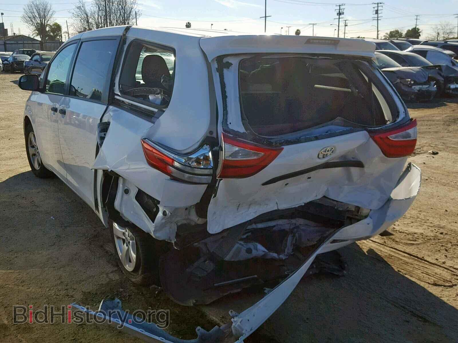 2017 TOYOTA SIENNA BAS - VIN: 5TDZZ3DC9HS805491 - Фото 3