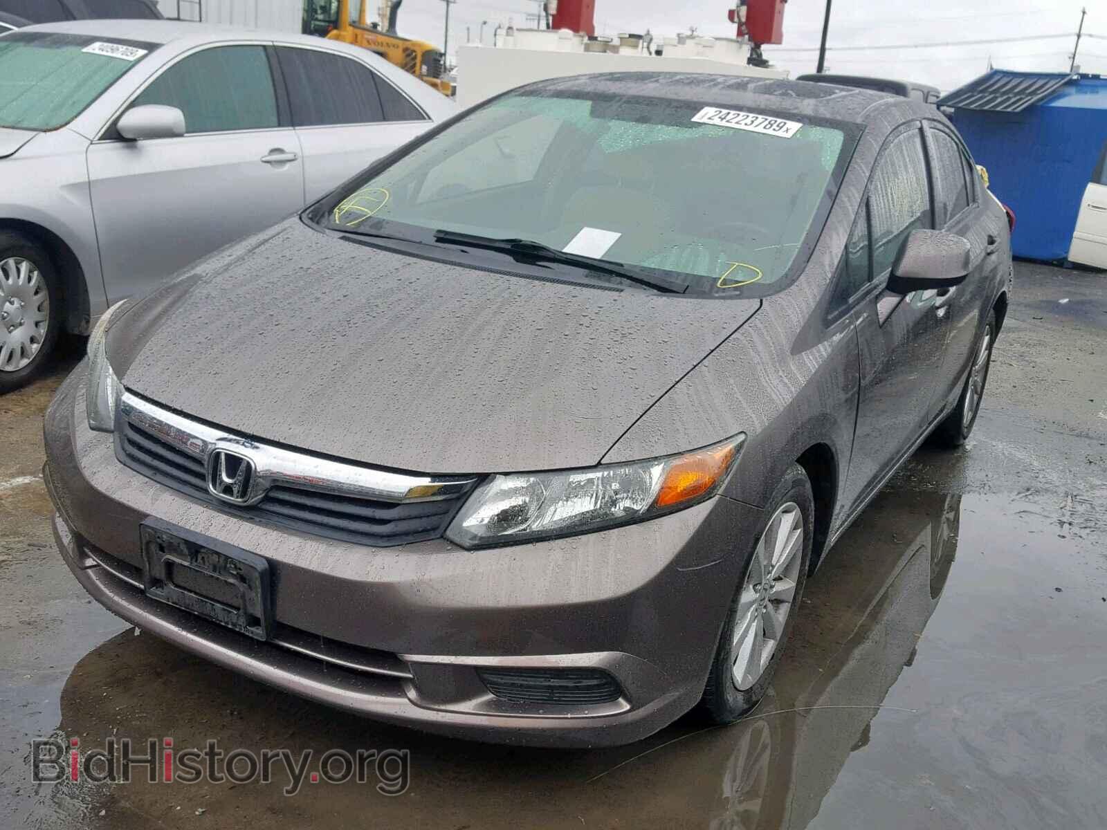 2012 HONDA CIVIC - VIN: 19XFB2F84CE376001 - Фото 2