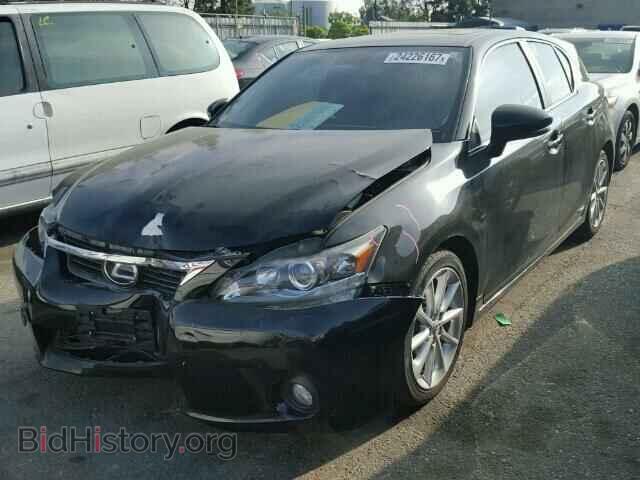 2012 LEXUS CT 200 - VIN: JTHKD5BH6C2108448 - Фото 2