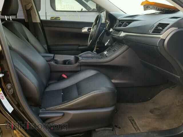 2012 LEXUS CT 200 - VIN: JTHKD5BH6C2108448 - Фото 5