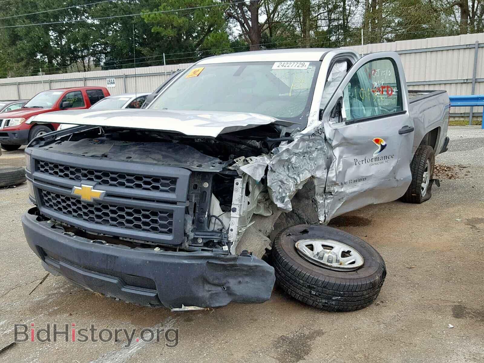 2014 CHEVROLET SILVERADO - VIN: 1GCNCPEC7EZ120681 - Фото 2
