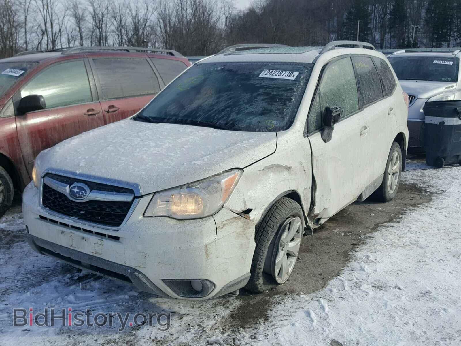 2014 SUBARU FORESTER - VIN: JF2SJAEC3EH420019 - Фото 2