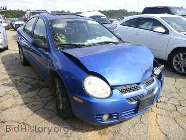 Фотография 1B3ES56C44D583073 - DODGE NEON 2004