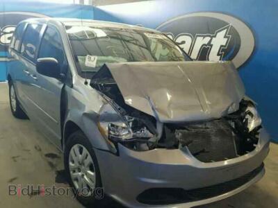 2014 Dodge CARAVAN Grand Cara, gray — VIN 2C4RDGBG2ER354520, Copart
