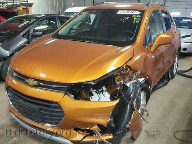 2017 CHEVROLET TRAX - VIN: 3GNCJLSB8HL162748 - Фото 2