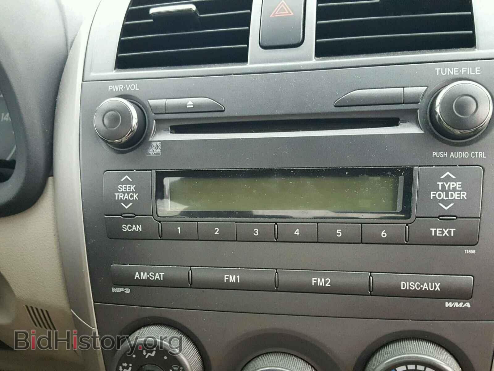 2011 TOYOTA COROLLA BA - VIN: 2T1BU4EE2BC536398 - Фото 9