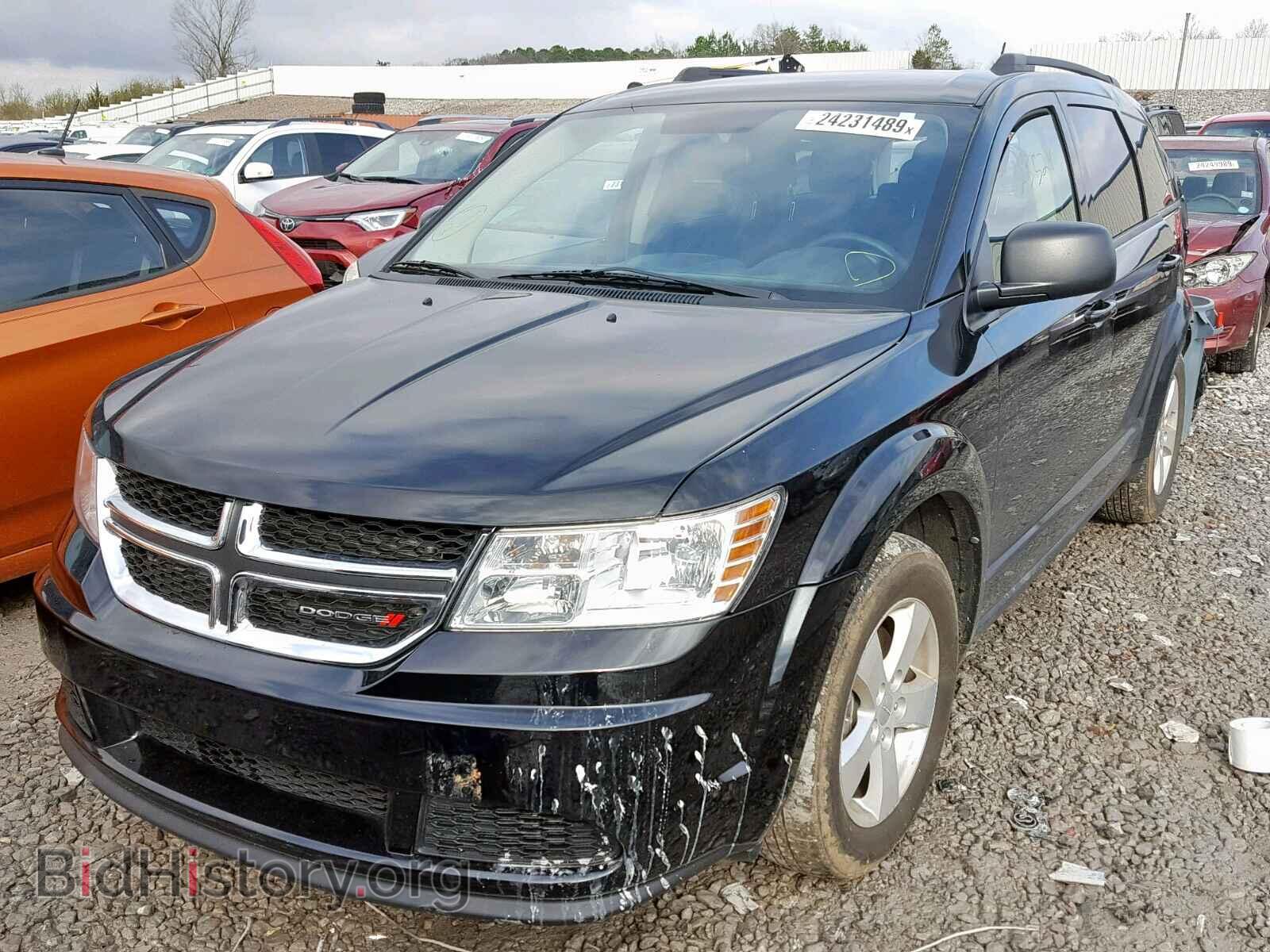 2017 DODGE JOURNEY SE - VIN: 3C4PDCAB8HT508199 - Фото 2