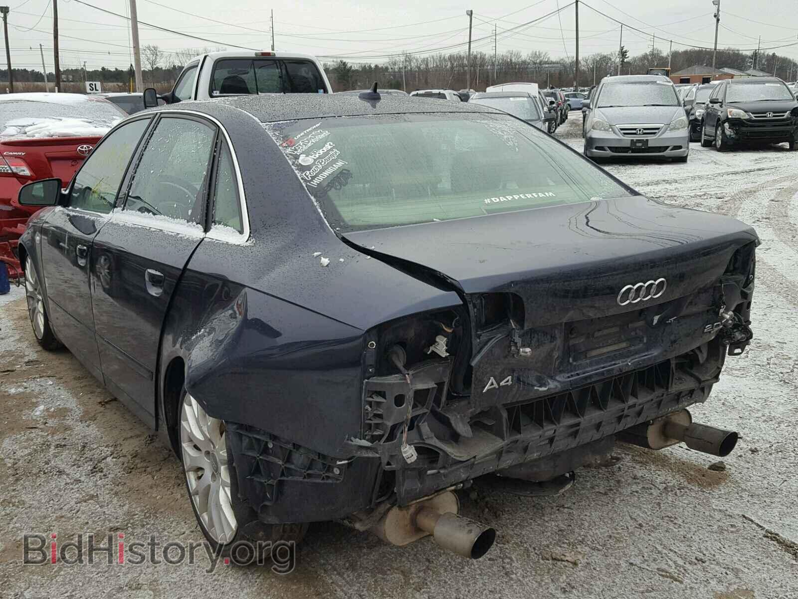 2007 AUDI A4 - VIN: WAUDF78E07A155951 - Фото 3