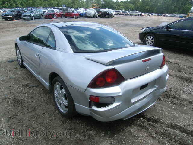 2002 MITSUBISHI ECLIPSE - VIN: 4A3AC84H02E023727 - Фото 3