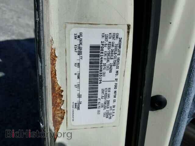 1995 FORD ECONOLINE - VIN: 1FDEE14N6SHB35194 - Photo 10