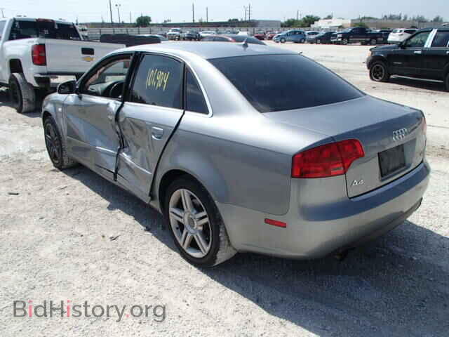 2007 AUDI A4 - VIN: WAUAF78E97A207385 - Фото 3
