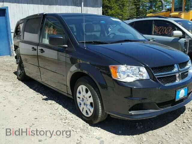 2015 Dodge CARAVAN Grand Cara (VIN 2C4RDGBG2FR659520) — фото 1 из 10, Copart, повреждение: бок