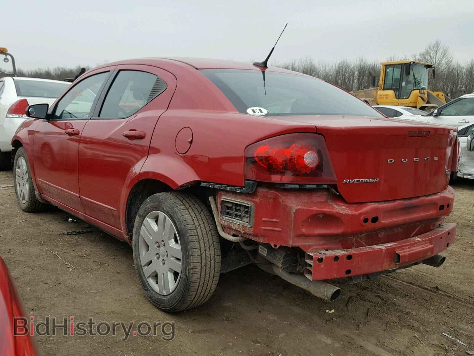 2011 DODGE AVENGER - VIN: 1B3BD4FG7BN528828 - Фото 3