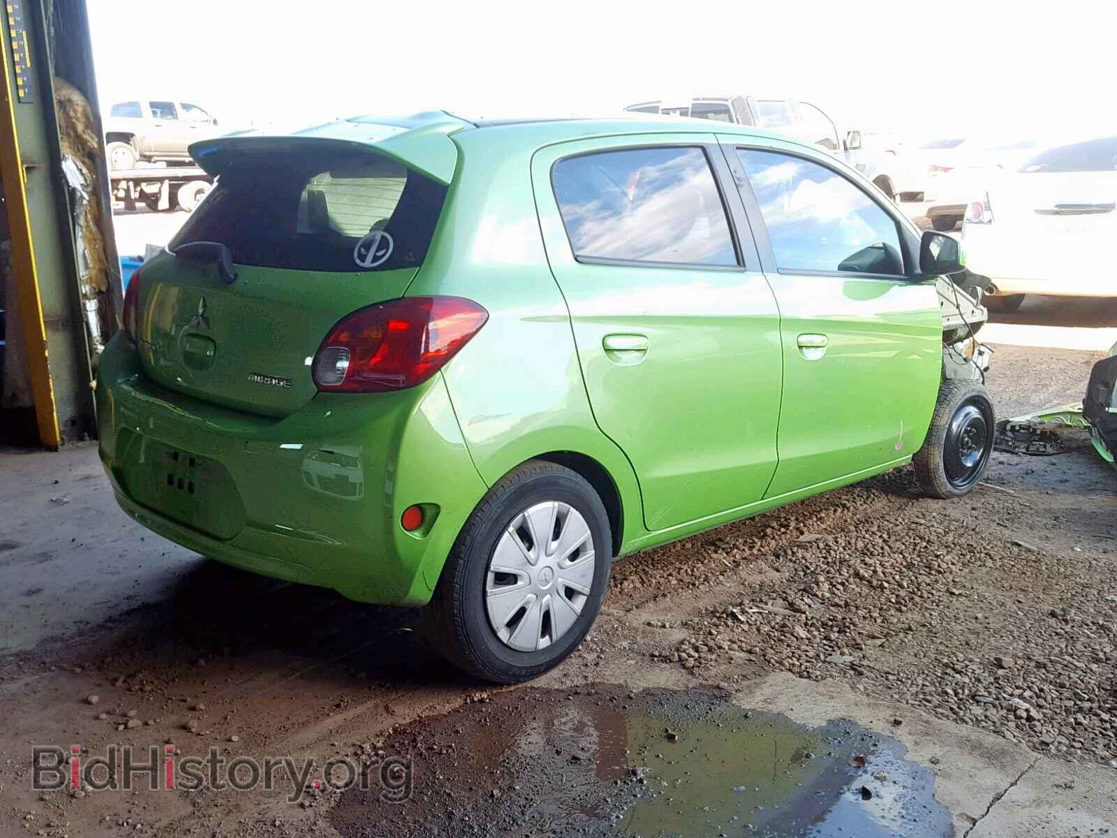 2014 MITSUBISHI MIRAGE - VIN: ML32A3HJ1EH007796 - Фото 4