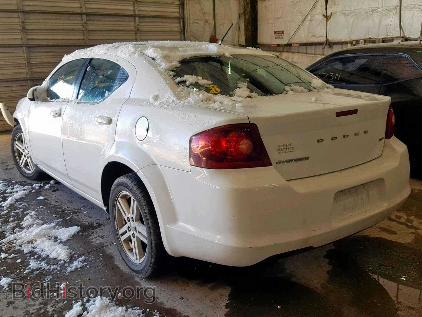 2012 DODGE AVENGER - VIN: 1C3CDZCB3CN208923 - Фото 3