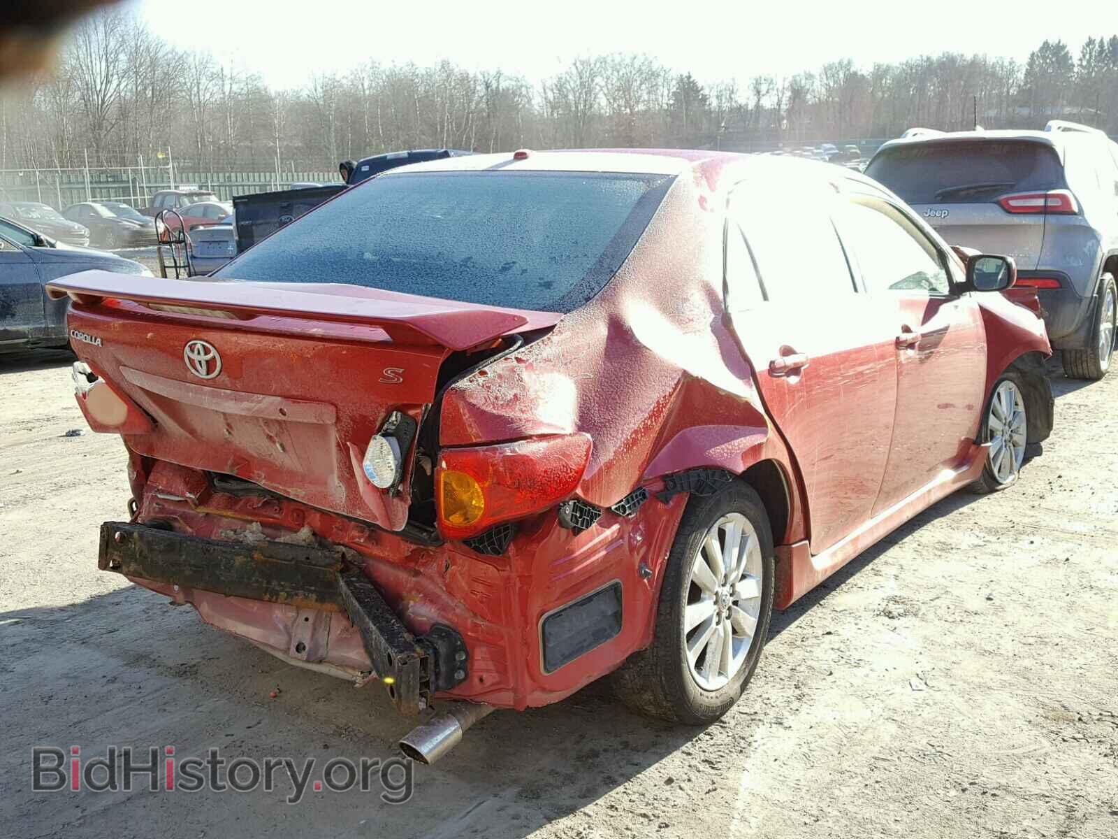 2009 TOYOTA COROLLA BA - VIN: 2T1BU40E89C102780 - Фото 4