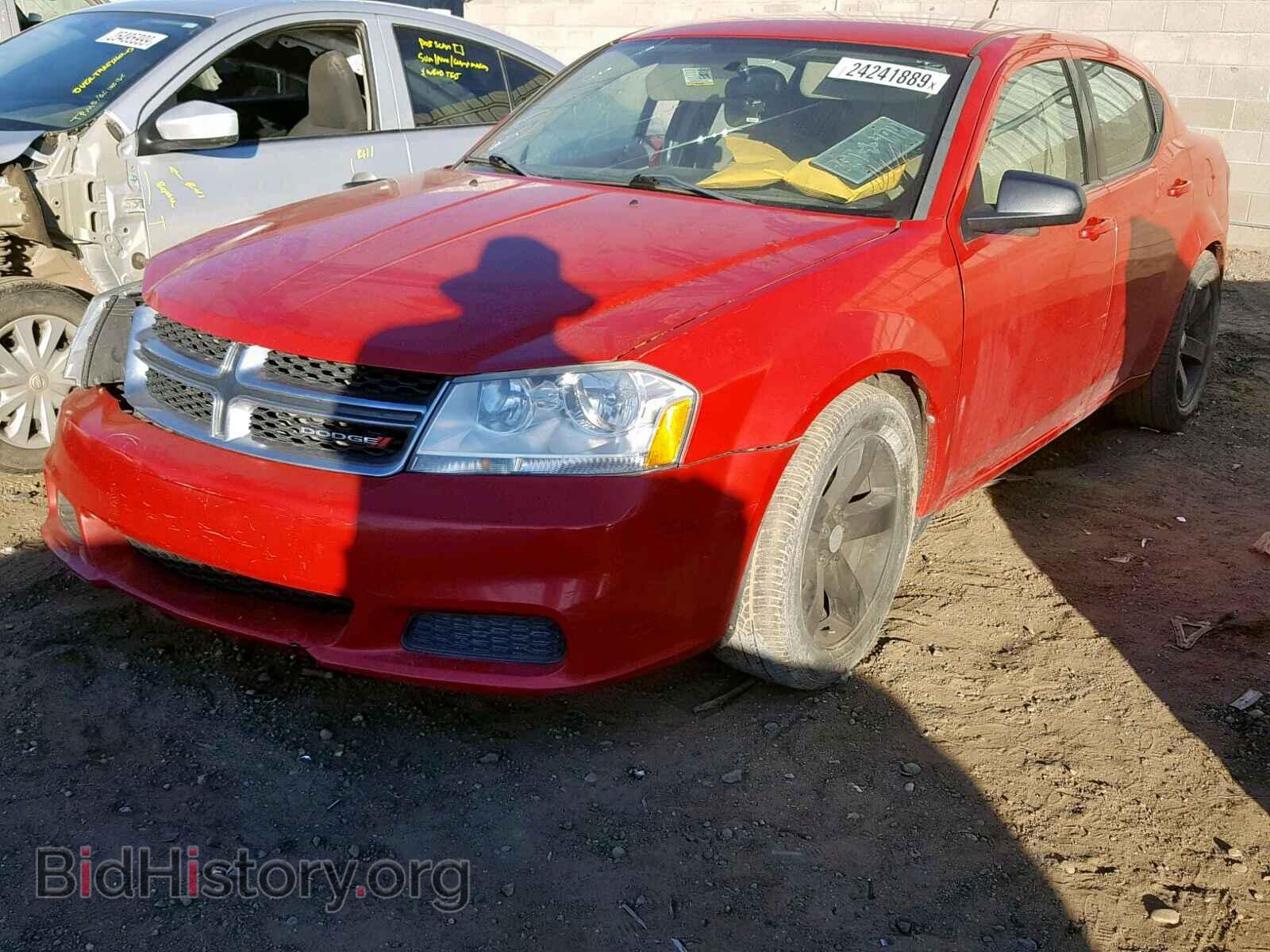 2014 DODGE AVENGER - VIN: 1C3CDZAB4EN103037 - Фото 2
