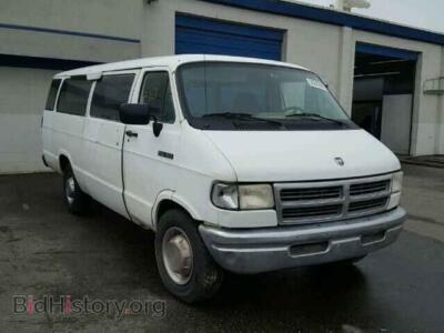 1994 Dodge RAM VAN RAM Wagon, белый — VIN 2B5WB35Z1RK153570, Copart