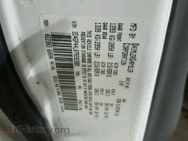 2007 DODGE CARAVAN - VIN: 2D4GP44L87R292389 - Фото 10