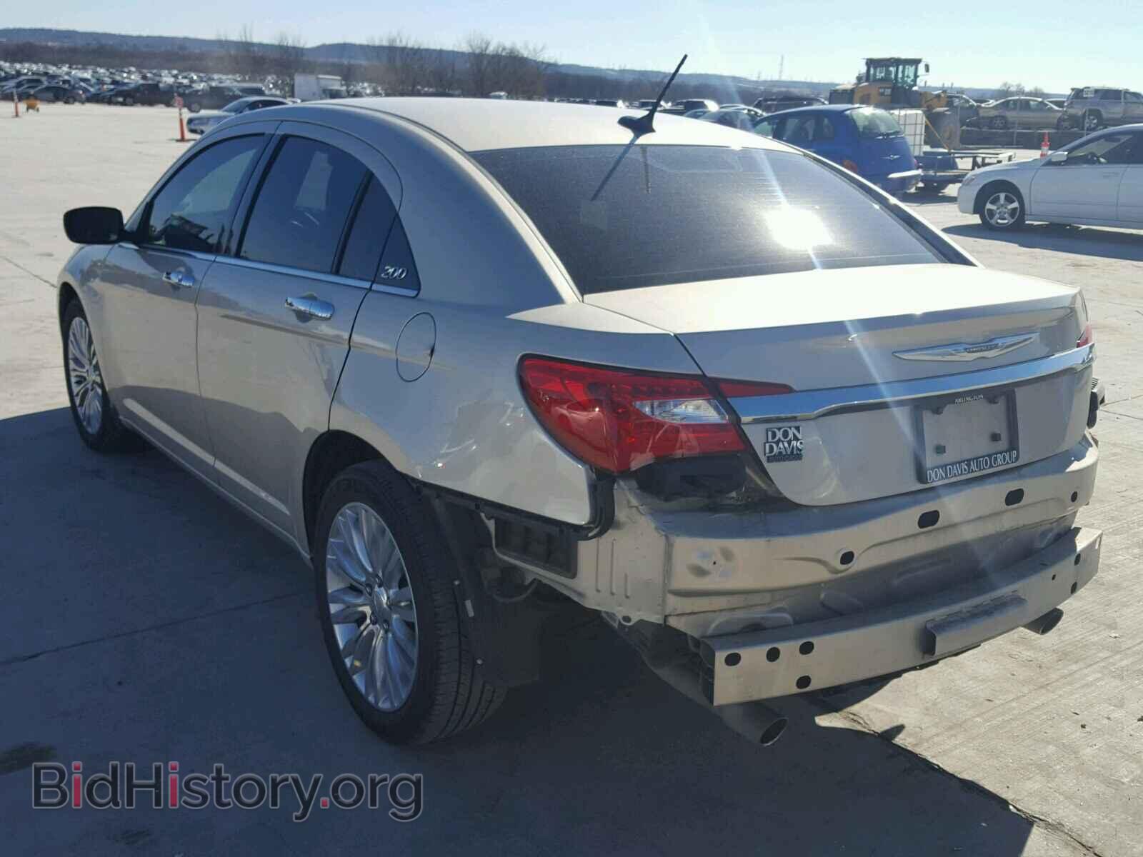 2013 CHRYSLER 200 - VIN: 1C3CCBCG8DN715775 - Фото 3