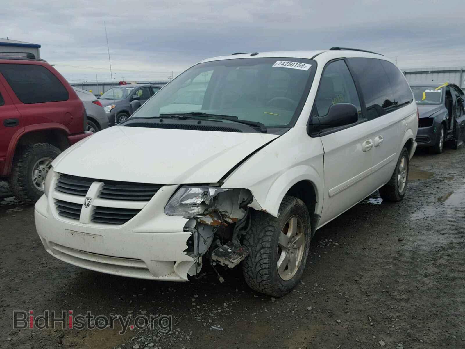 2007 DODGE CARAVAN - VIN: 2D4GP44L37R198016 - Фото 2