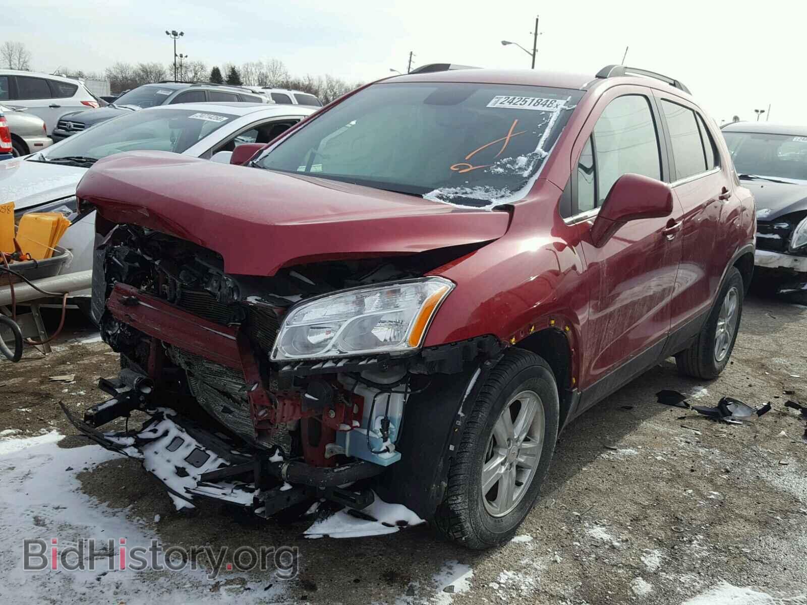 2015 CHEVROLET TRAX - VIN: KL7CJLSB5FB249432 - Фото 2