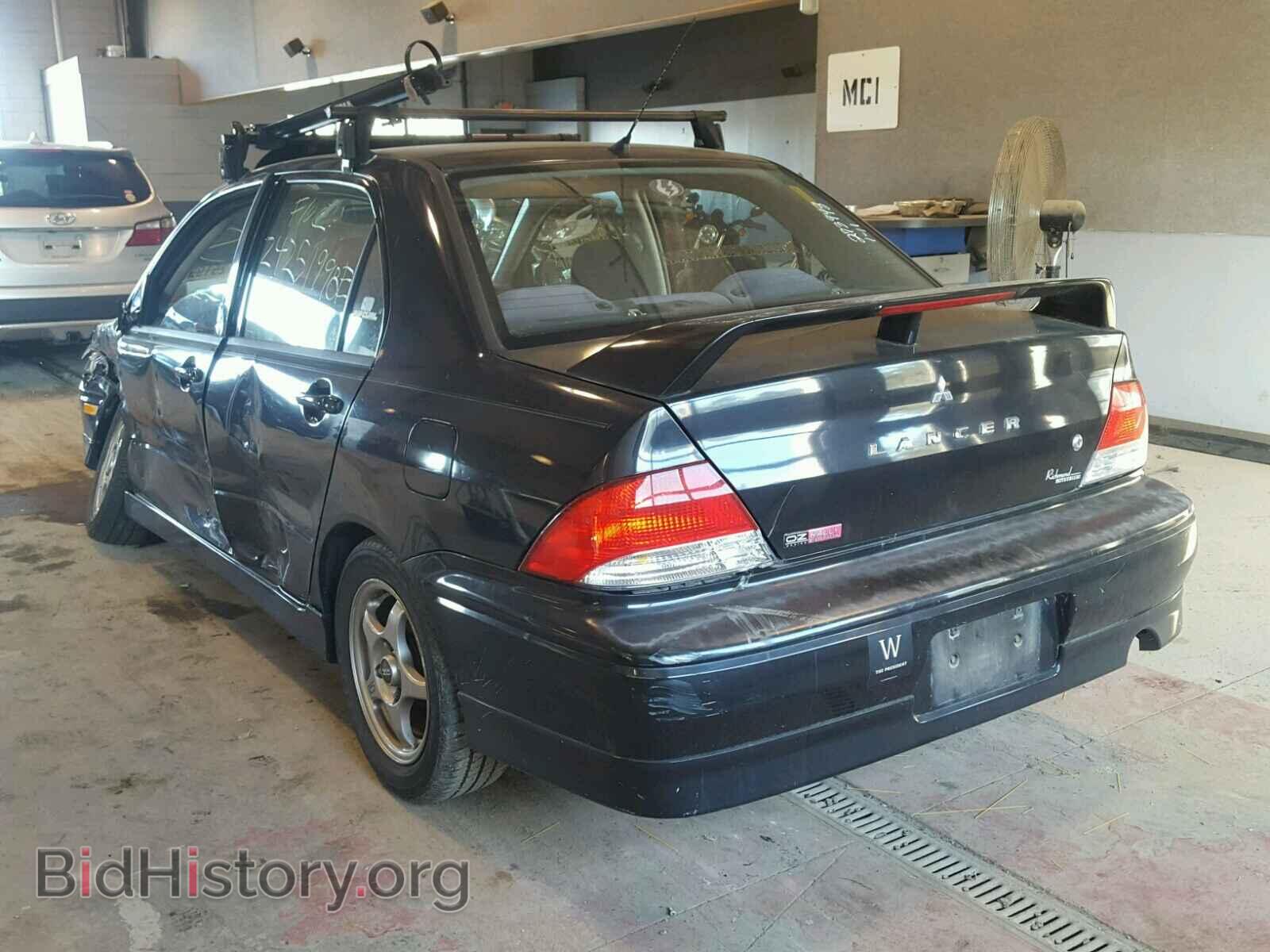 2002 MITSUBISHI LANCER - VIN: JA3AJ86E92U072313 - Фото 3