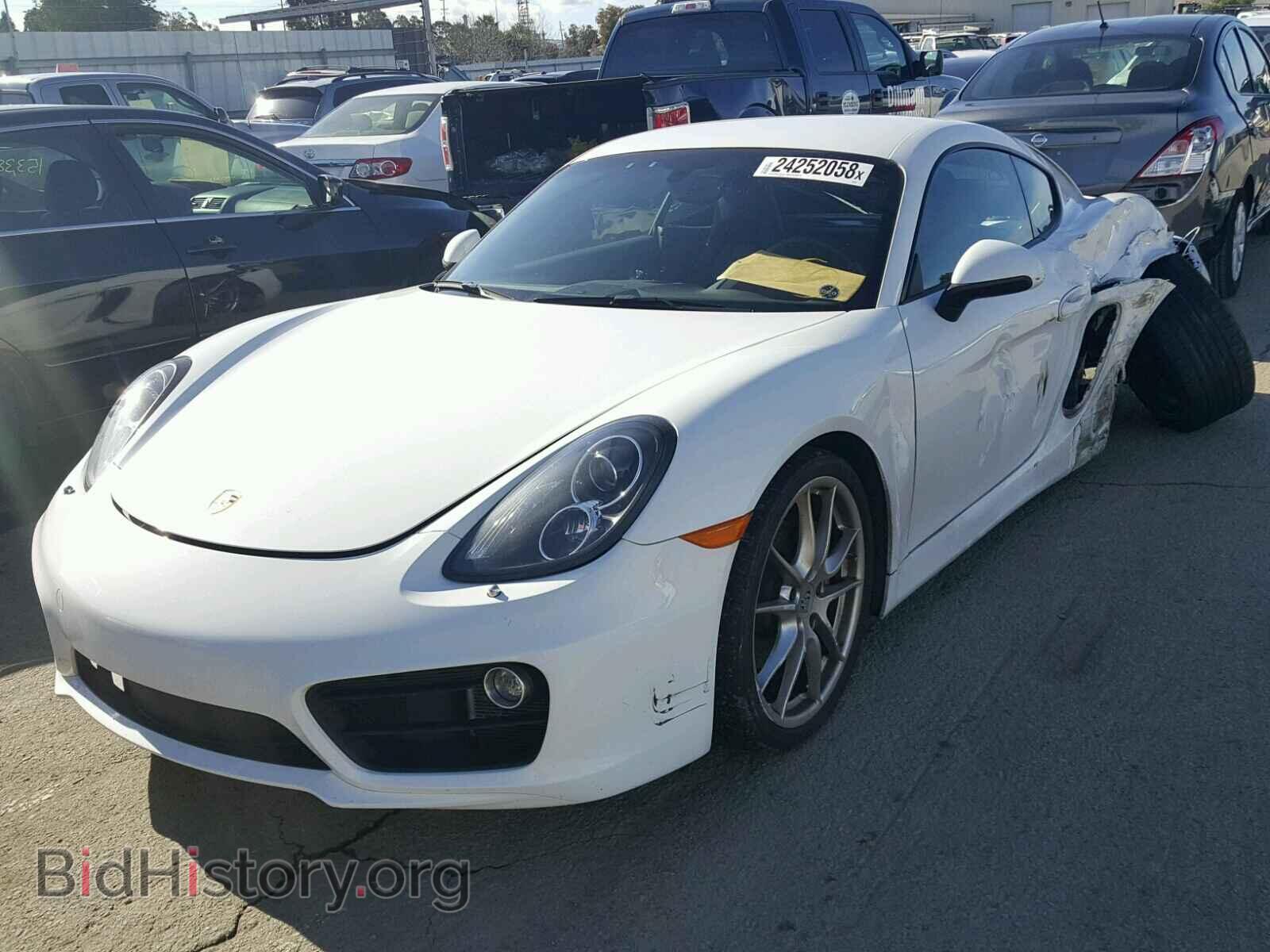 2014 PORSCHE CAYMAN - VIN: WP0AB2A89EK192786 - Фото 2