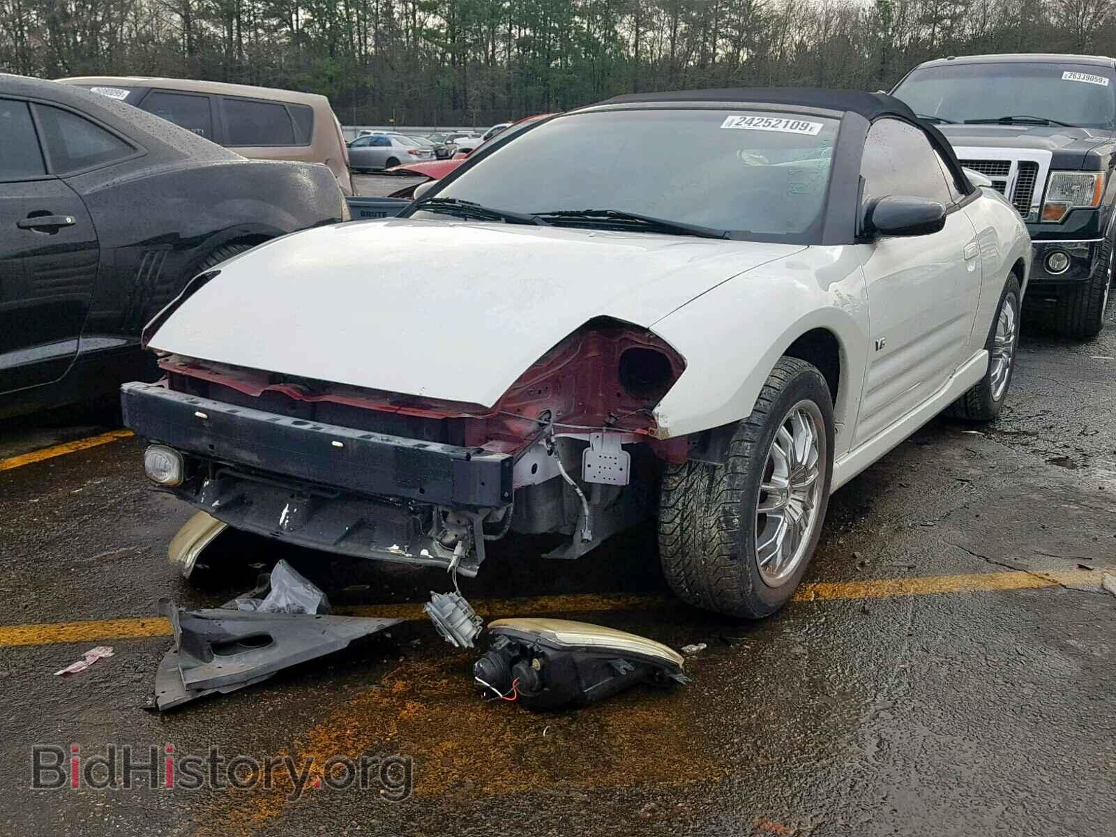 2002 MITSUBISHI ECLIPSE - VIN: 4A3AE85HX2E062723 - Фото 2