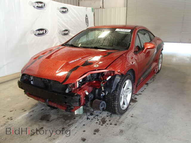 2007 MITSUBISHI ECLIPSE - VIN: 4A3AK24F87E041589 - Фото 2