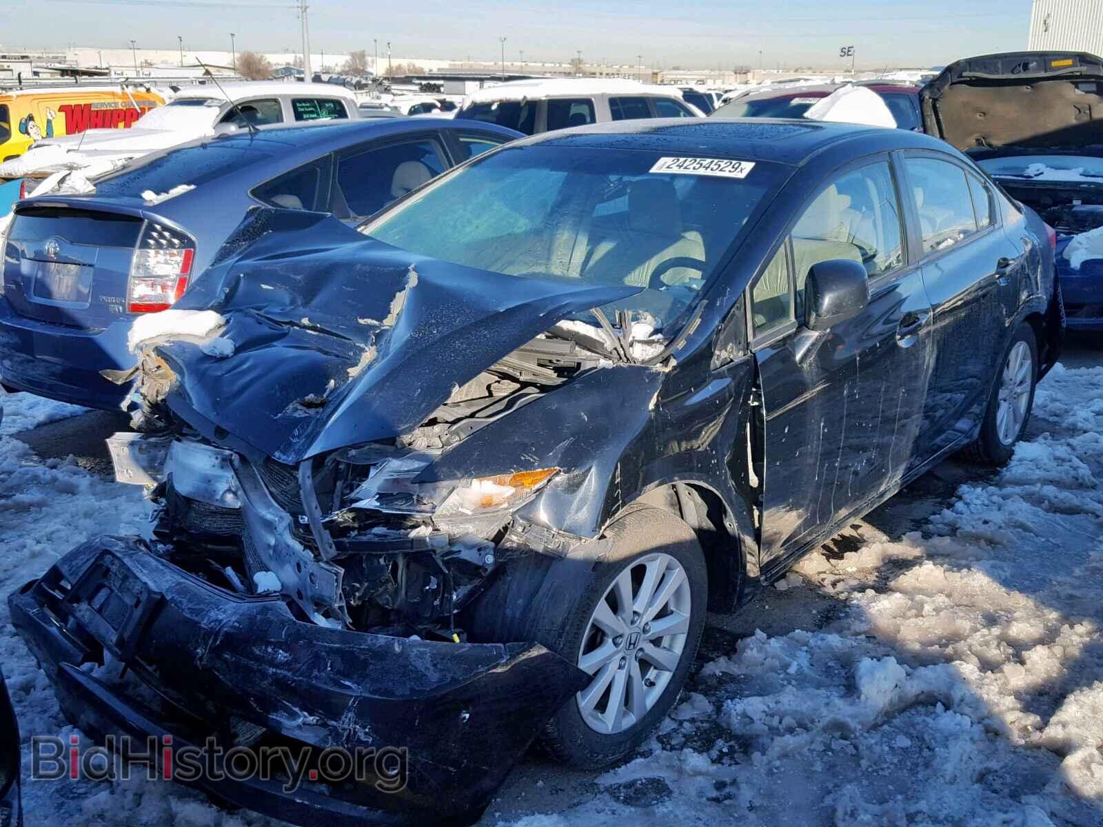 2012 HONDA CIVIC - VIN: 2HGFB2F90CH545655 - Фото 2