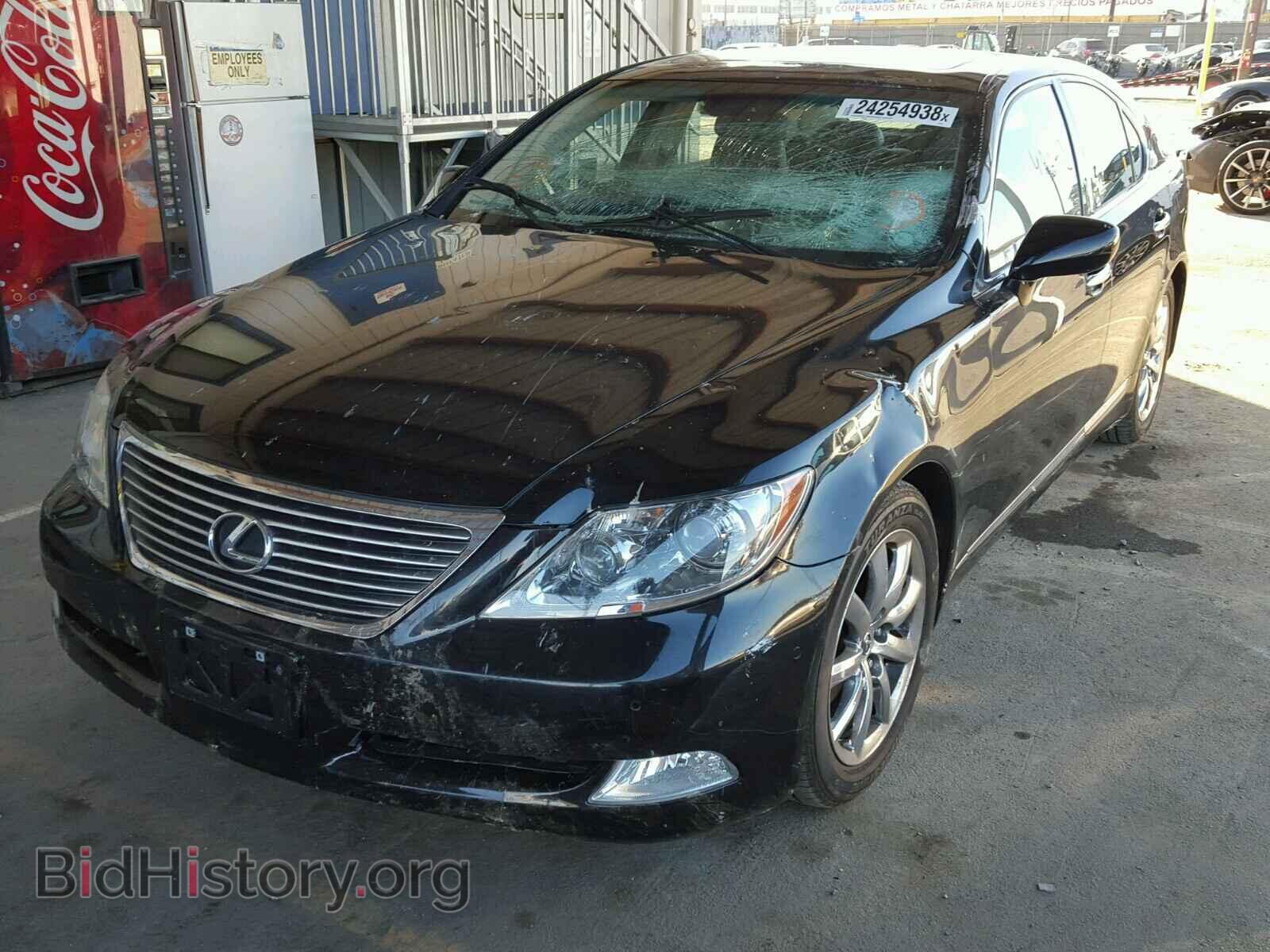 2008 LEXUS LS460 - VIN: JTHBL46F885077375 - Фото 2