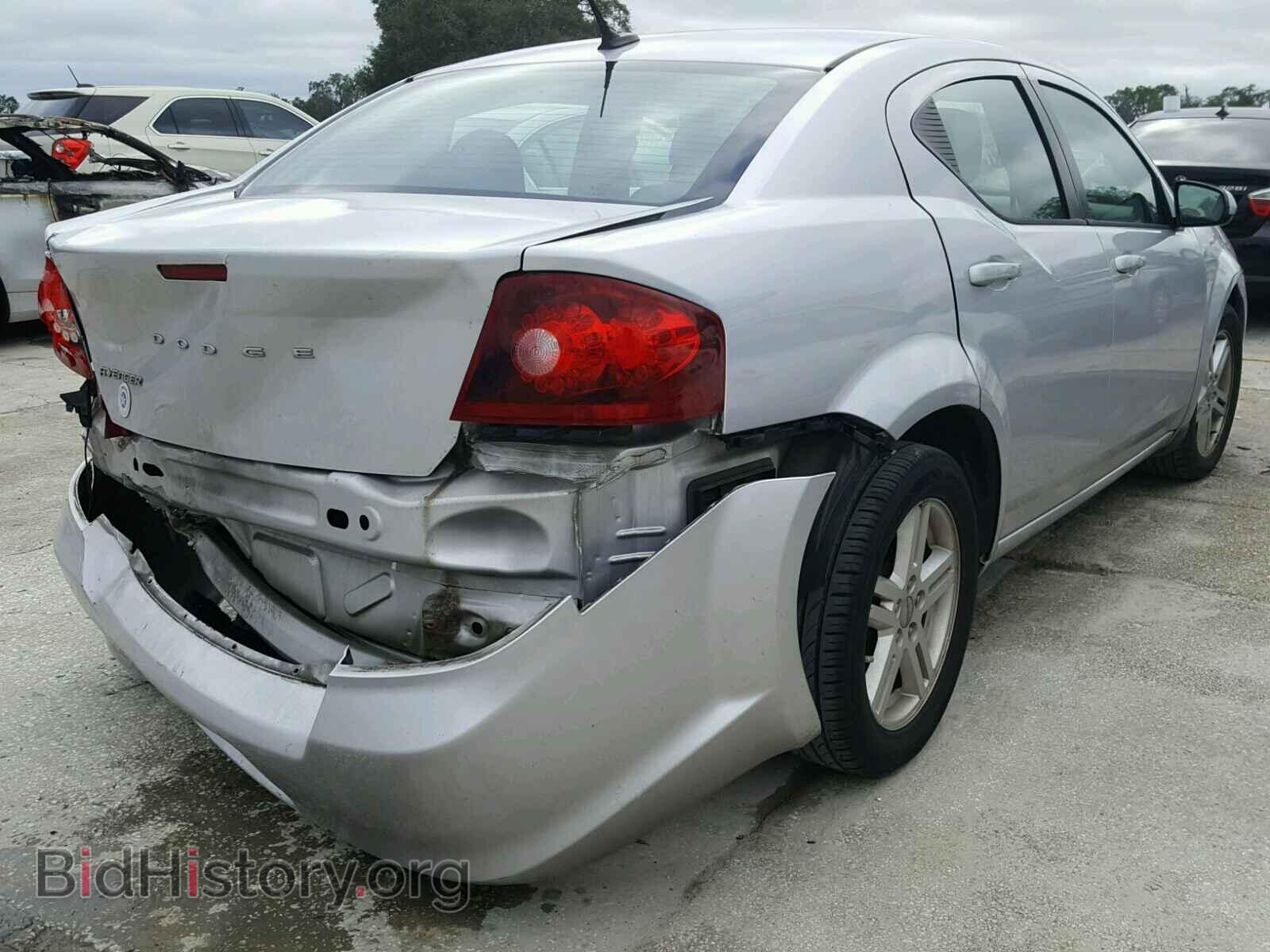 2012 DODGE AVENGER - VIN: 1C3CDZCBXCN144637 - Фото 4