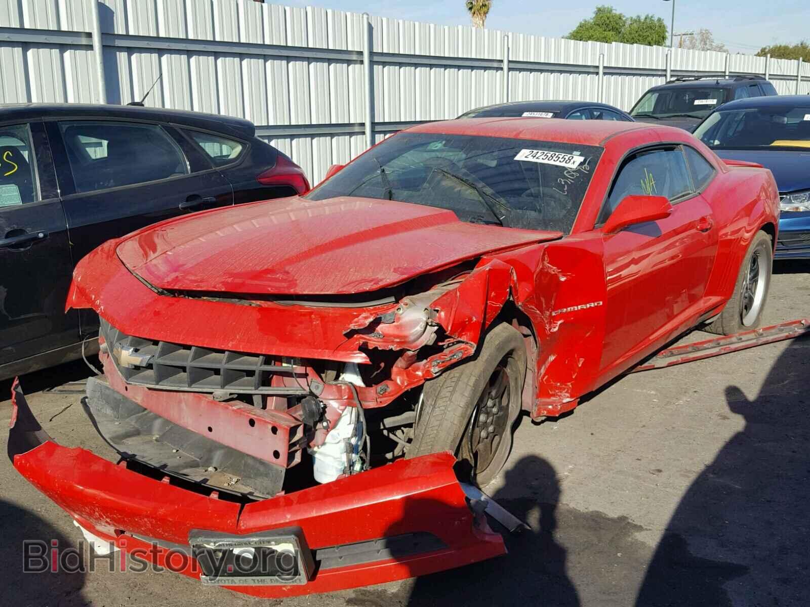 2012 CHEVROLET CAMARO - VIN: 2G1FA1E30C9121694 - Фото 2