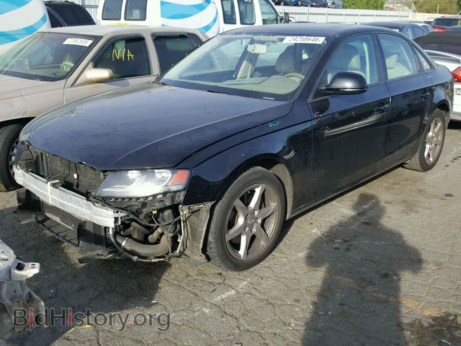 2009 AUDI A4 - VIN: WAULF78K29N014232 - Фото 2