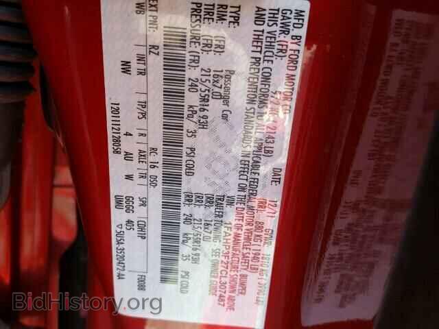 2012 FORD FOCUS - VIN: 1FAHP3F27CL307487 - Photo 10