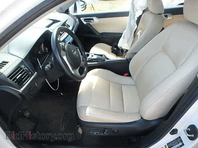 2012 LEXUS CT 200 - VIN: JTHKD5BH3C2093388 - Фото 5