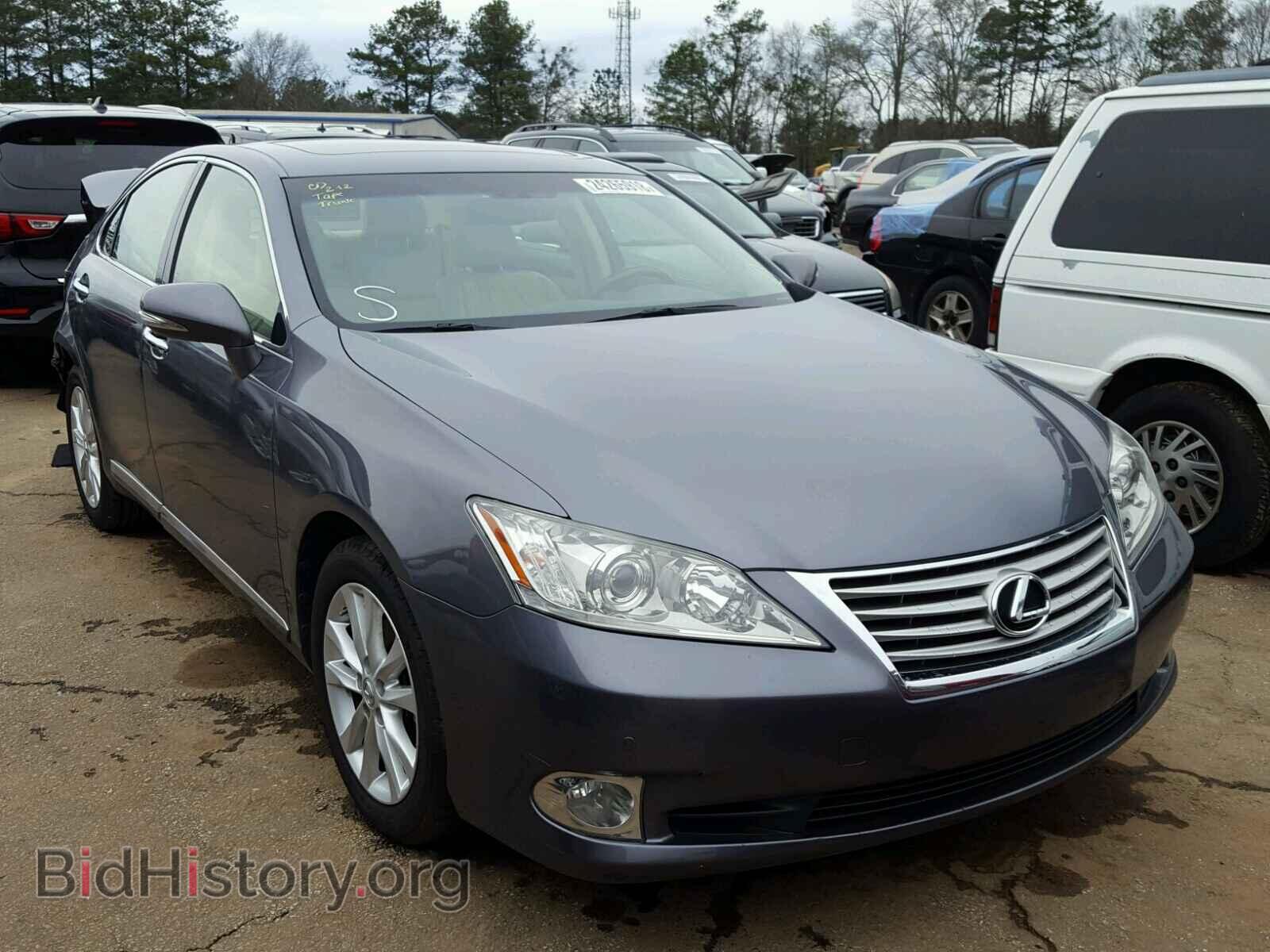 Photo JTHBK1EG2C2507326 - LEXUS ES350 2012