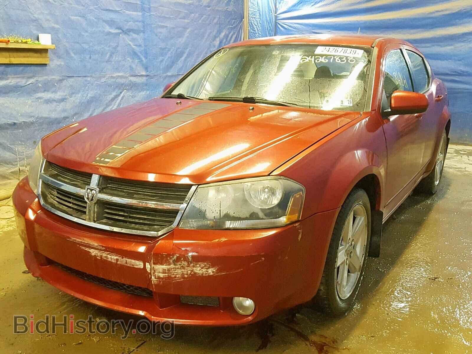 2008 DODGE AVENGER - VIN: 1B3LD76M58N107078 - Фото 2