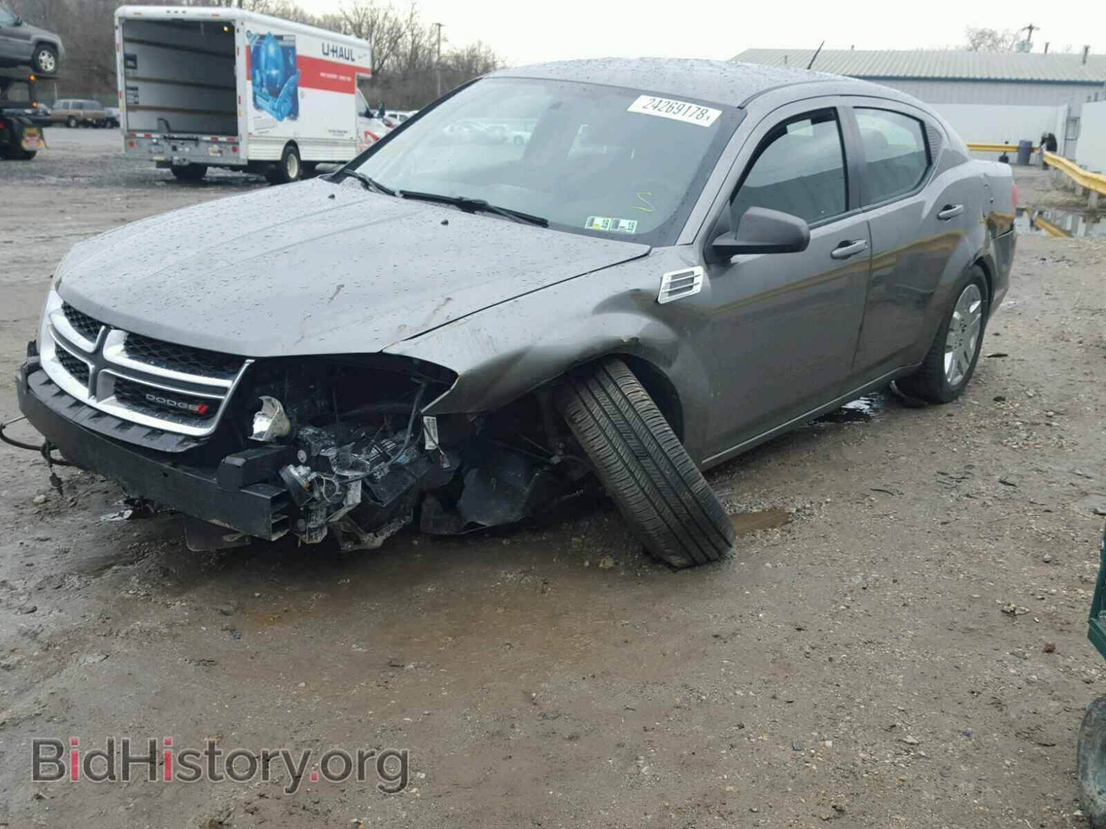 2012 DODGE AVENGER - VIN: 1C3CDZAB1CN216943 - Фото 2