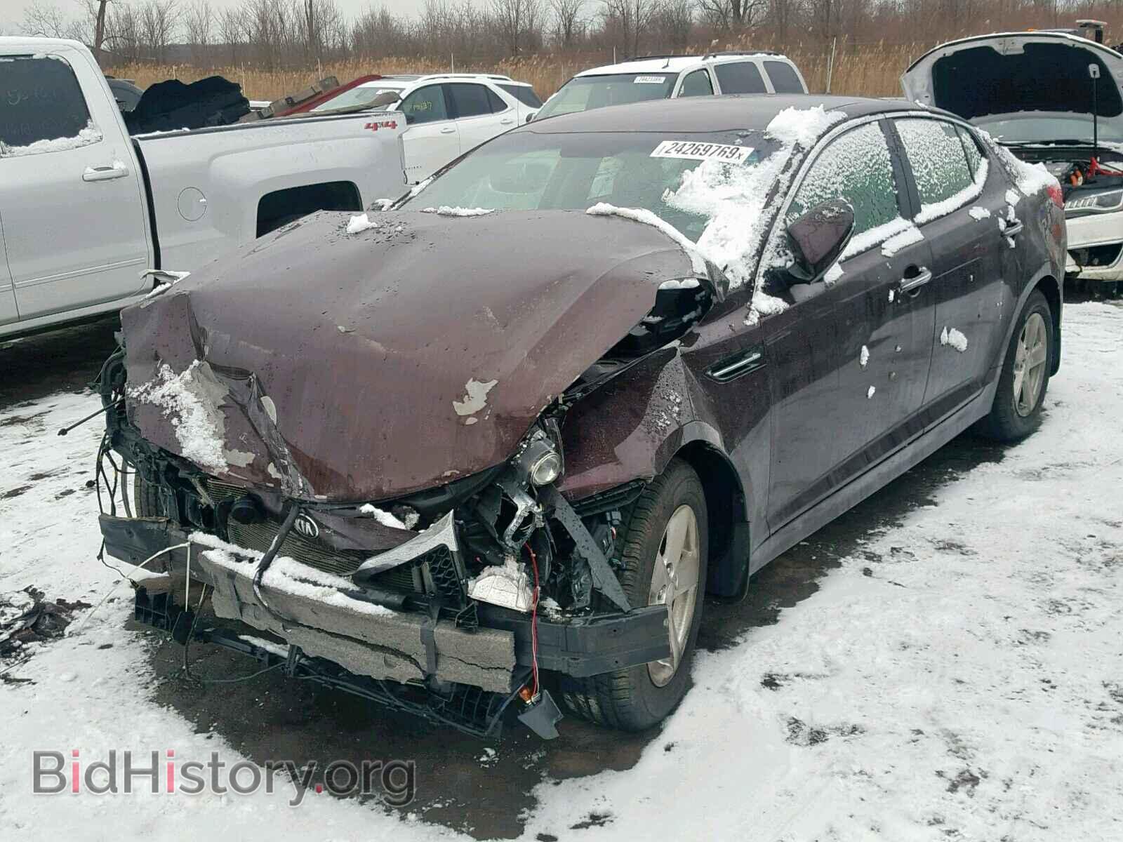 2015 KIA OPTIMA - VIN: 5XXGM4A76FG485077 - Фото 2