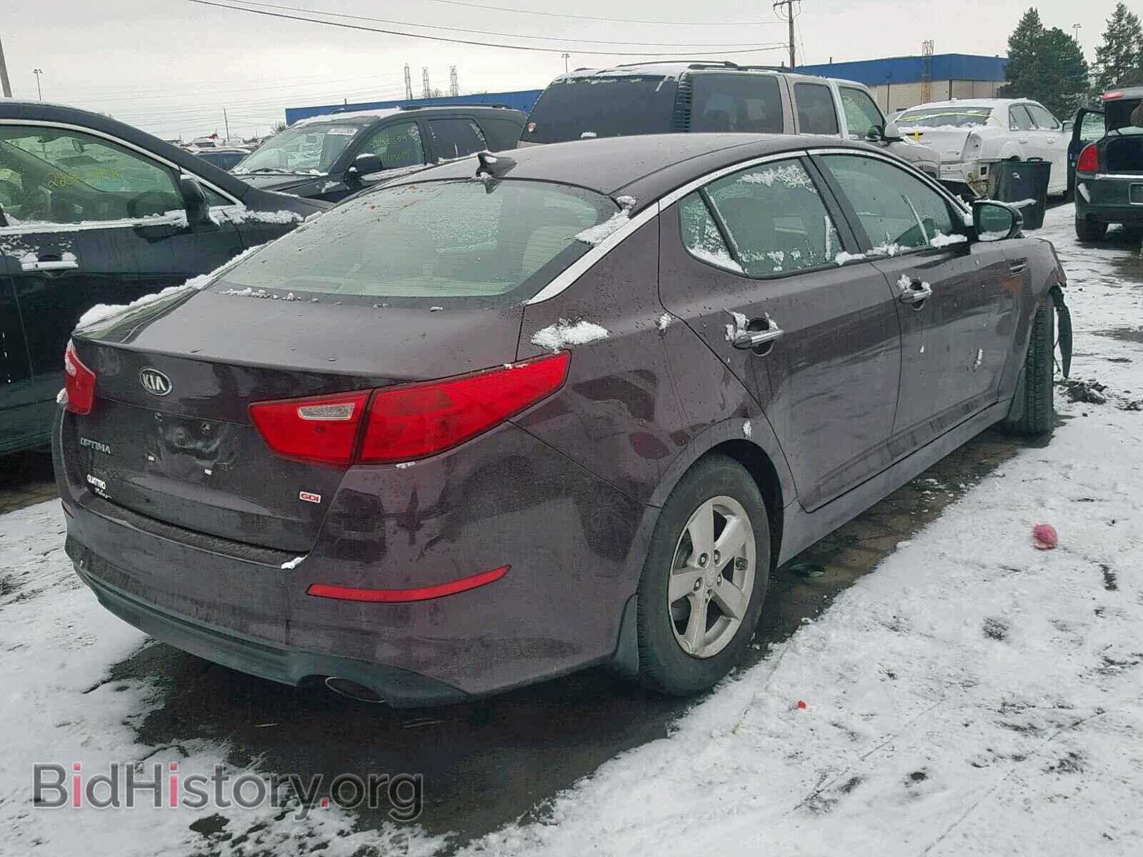 2015 KIA OPTIMA - VIN: 5XXGM4A76FG485077 - Фото 4