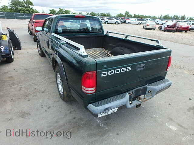 2002 DODGE DAKOTA - VIN: 1B7GL12X82S706906 - Фото 3