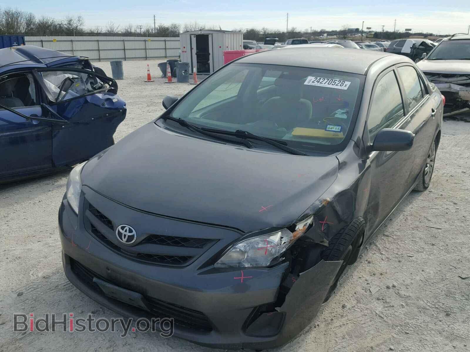2012 TOYOTA COROLLA BA - VIN: 2T1BU4EE2CC777069 - Фото 2