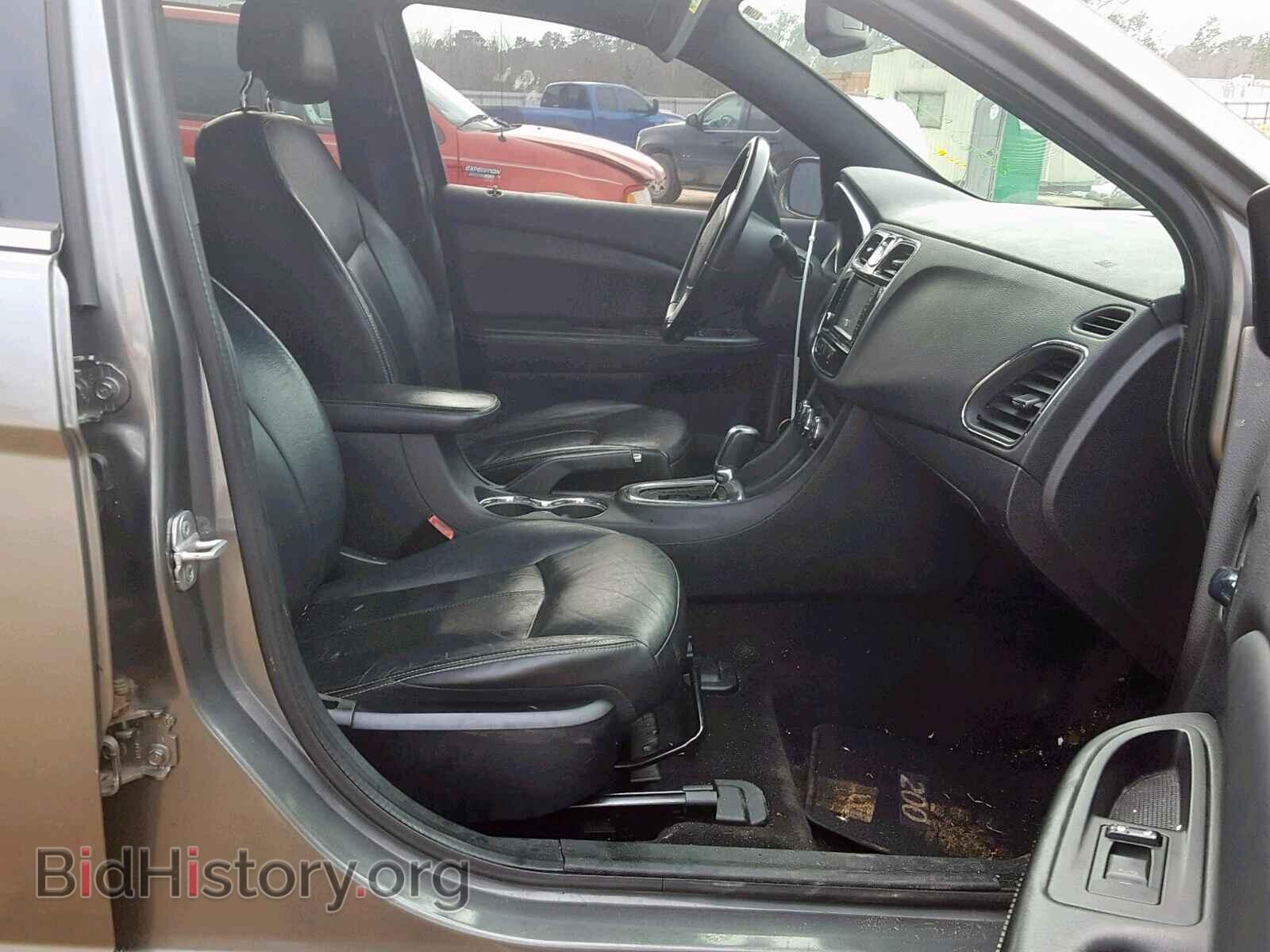 2012 CHRYSLER 200 - VIN: 1C3CCBCB8CN118239 - Фото 5