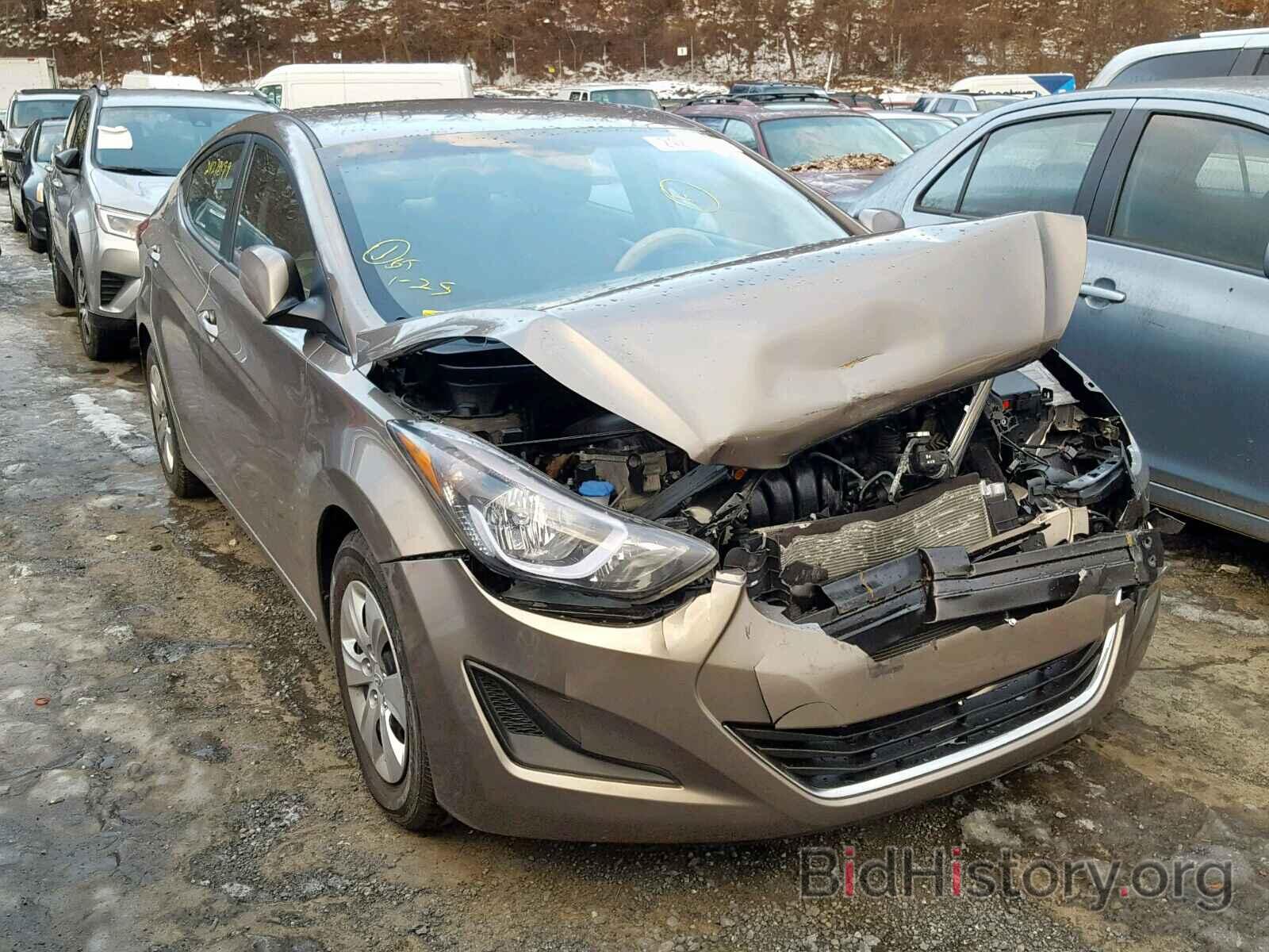 Фотография 5NPDH4AE5GH733704 - HYUNDAI ELANTRA 2016