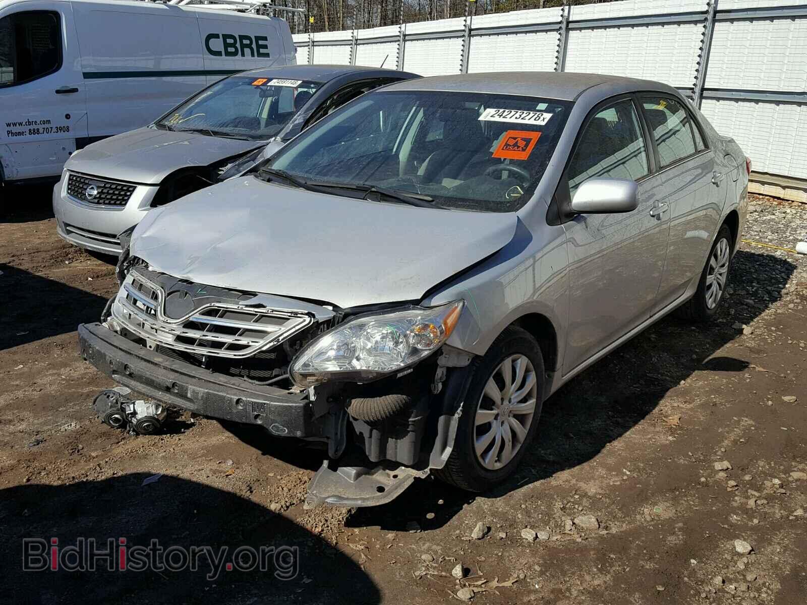 2013 TOYOTA COROLLA BA - VIN: 2T1BU4EE1DC941106 - Фото 2