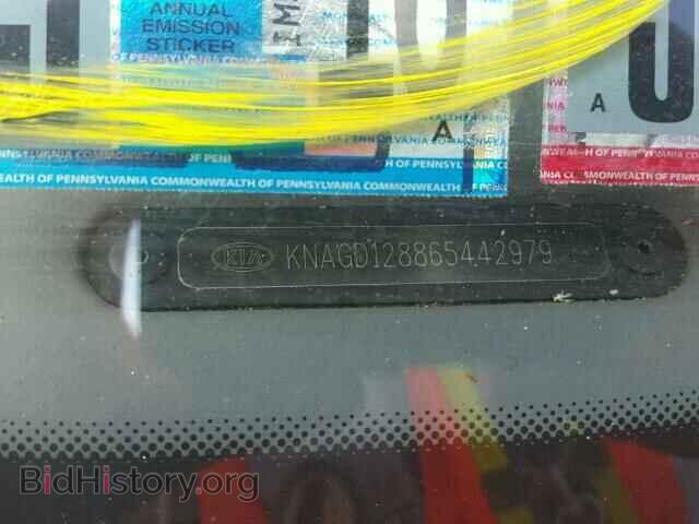 2006 KIA OPTIMA - VIN: KNAGD128865442979 - Photo 10