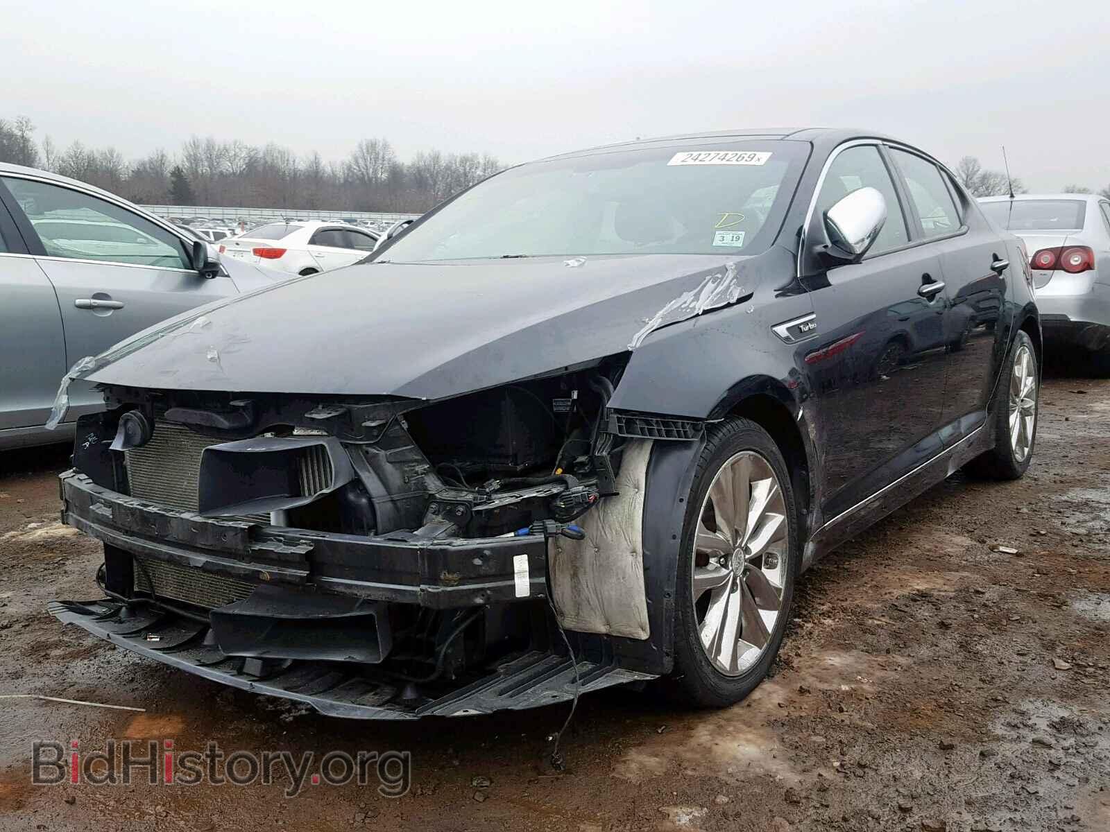 2014 KIA OPTIMA - VIN: 5XXGR4A60EG282449 - Фото 2